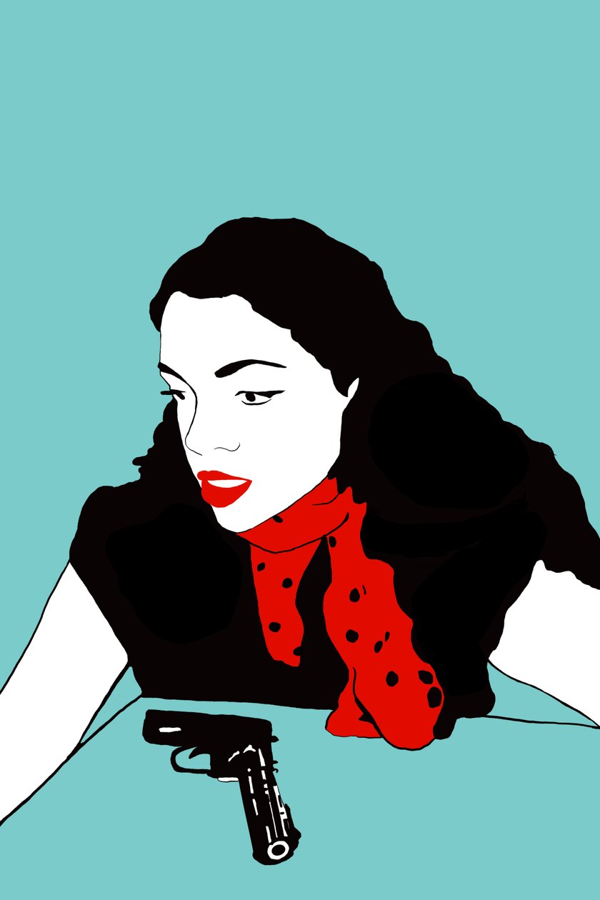 O Suspeito, 2023 (digital) de Roberta Murray