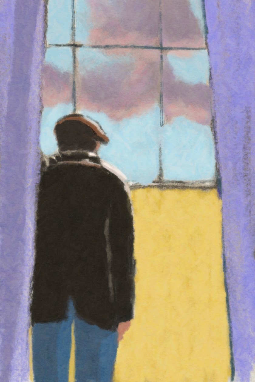 World Goes By, 2023 (digital) de Roberta Murray