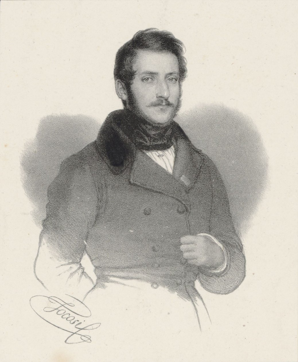 Gaetano Donizetti por Focosi (Gallica btv1b8417240q) de Roberto Focosi