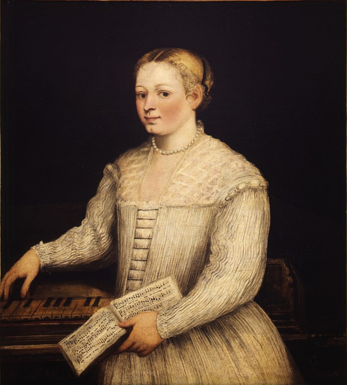 Auto-retrato, ca 1580-1585. de Robusti
