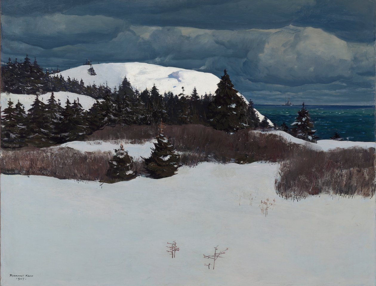 Costa do Maine de Rockwell Kent