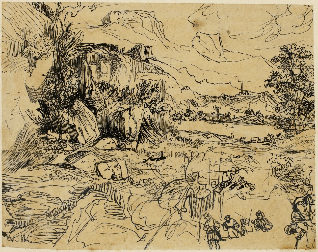 Guarda avançada de Rodolphe Bresdin