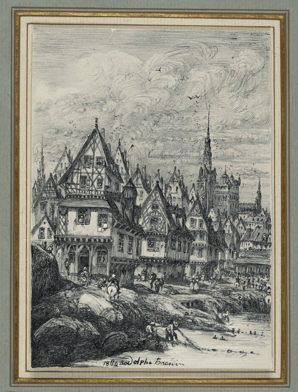 Porto de pesca de Rodolphe Bresdin