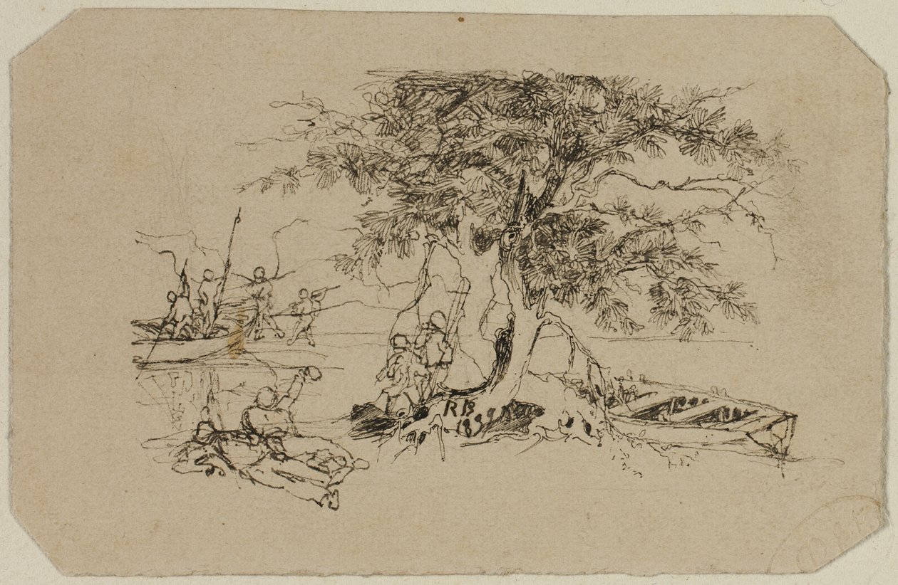 Local de pesca de Rodolphe Bresdin