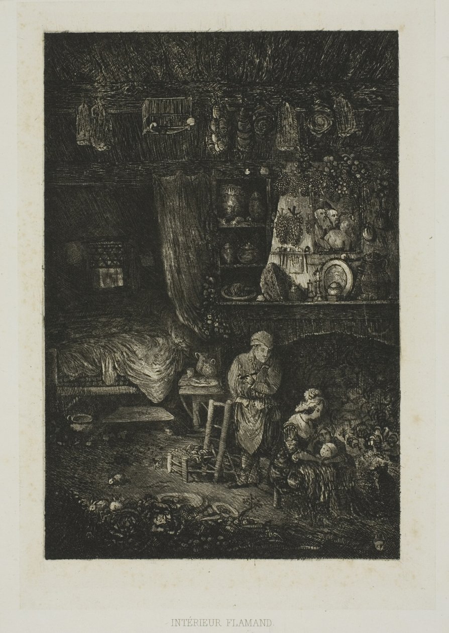 Interior Flamengo, da Revue Fantaisiste de Rodolphe Bresdin