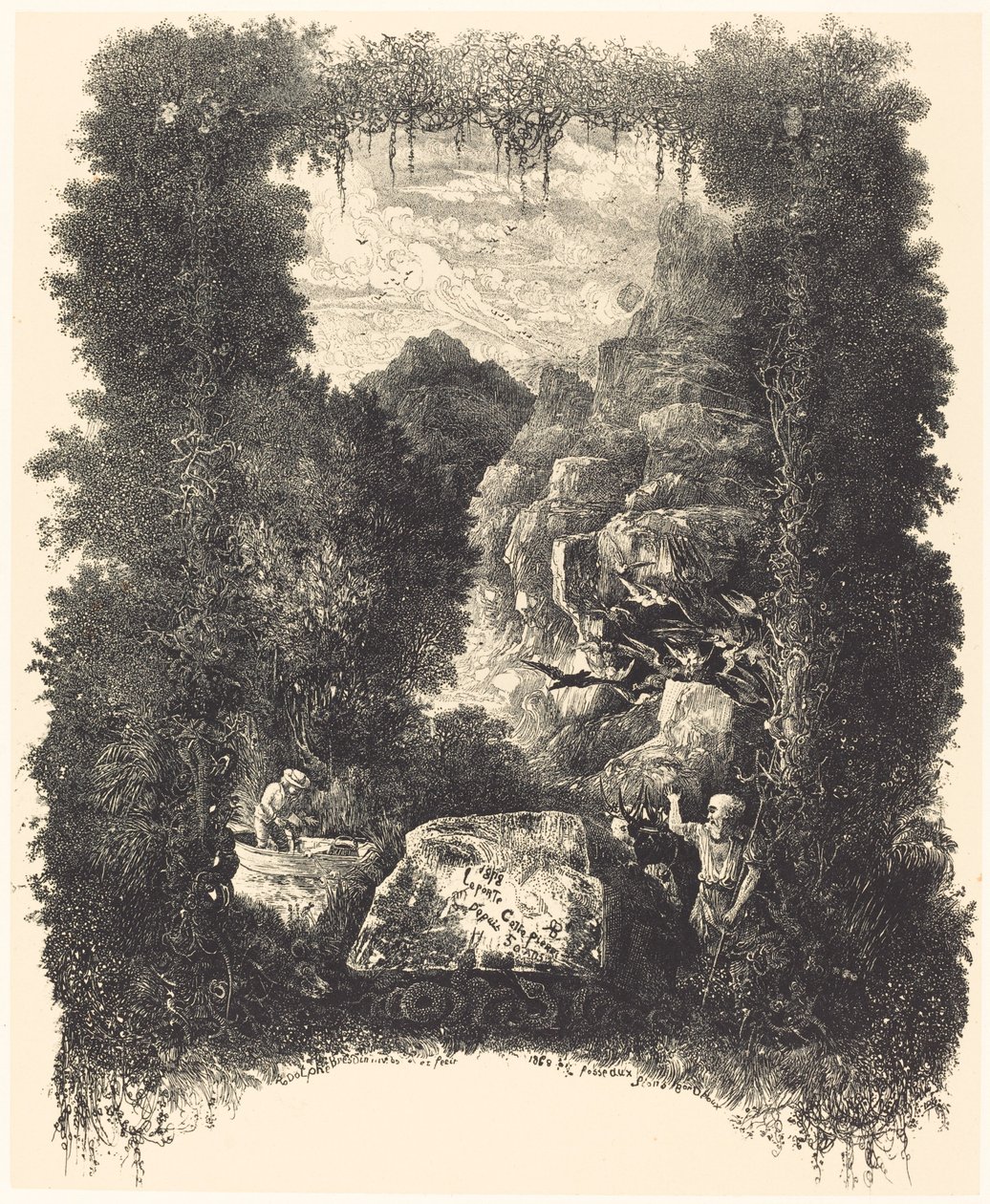 Frontispício de Rodolphe Bresdin