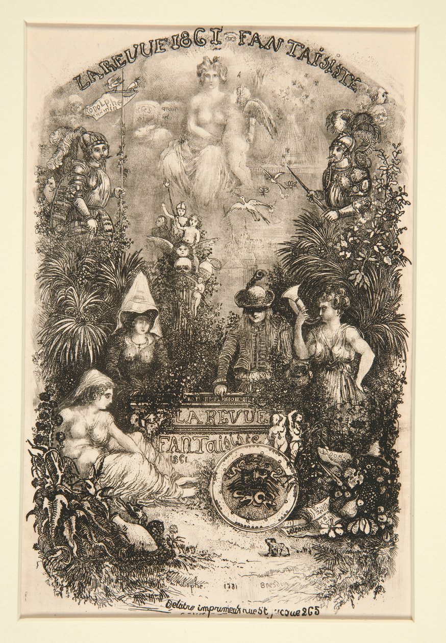 Frontispício de de Rodolphe Bresdin