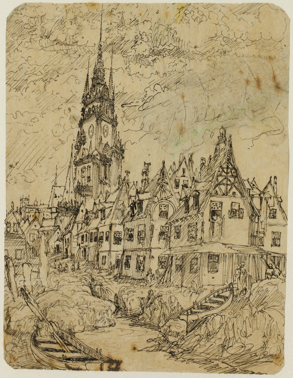 Aldeia Marítima de Rodolphe Bresdin
