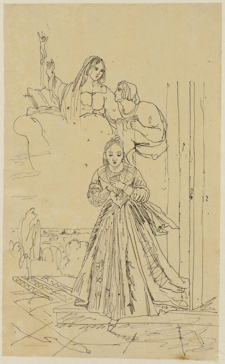 Refúgio na oração de Rodolphe Bresdin