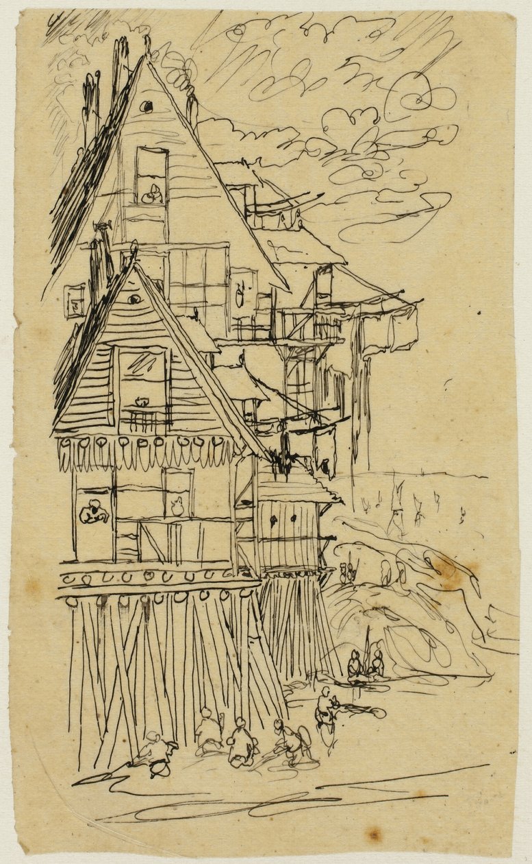 A orla da costa de Rodolphe Bresdin