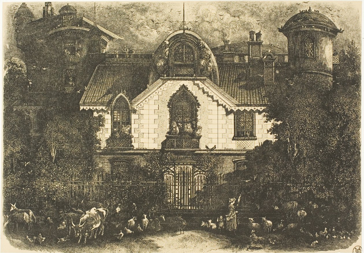 A casa encantada de Rodolphe Bresdin