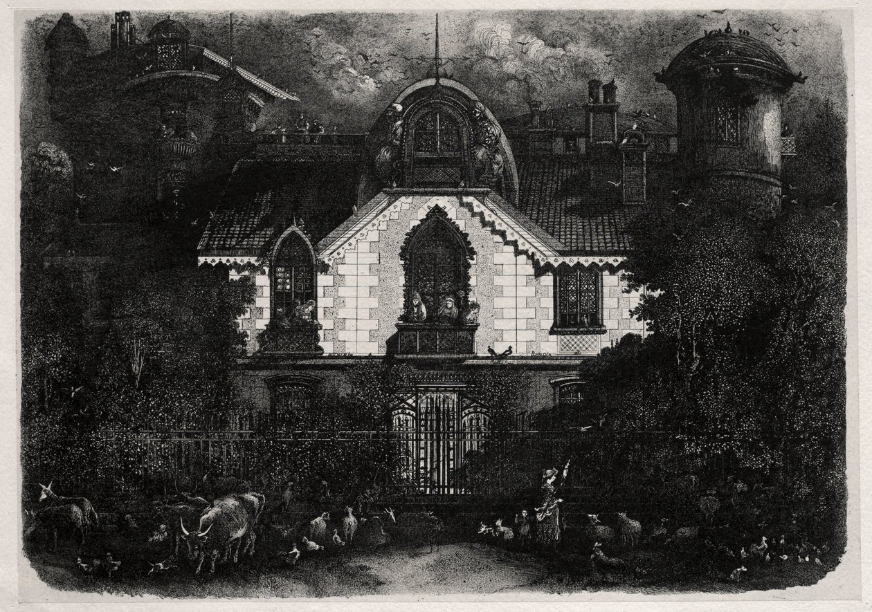A casa encantada de Rodolphe Bresdin
