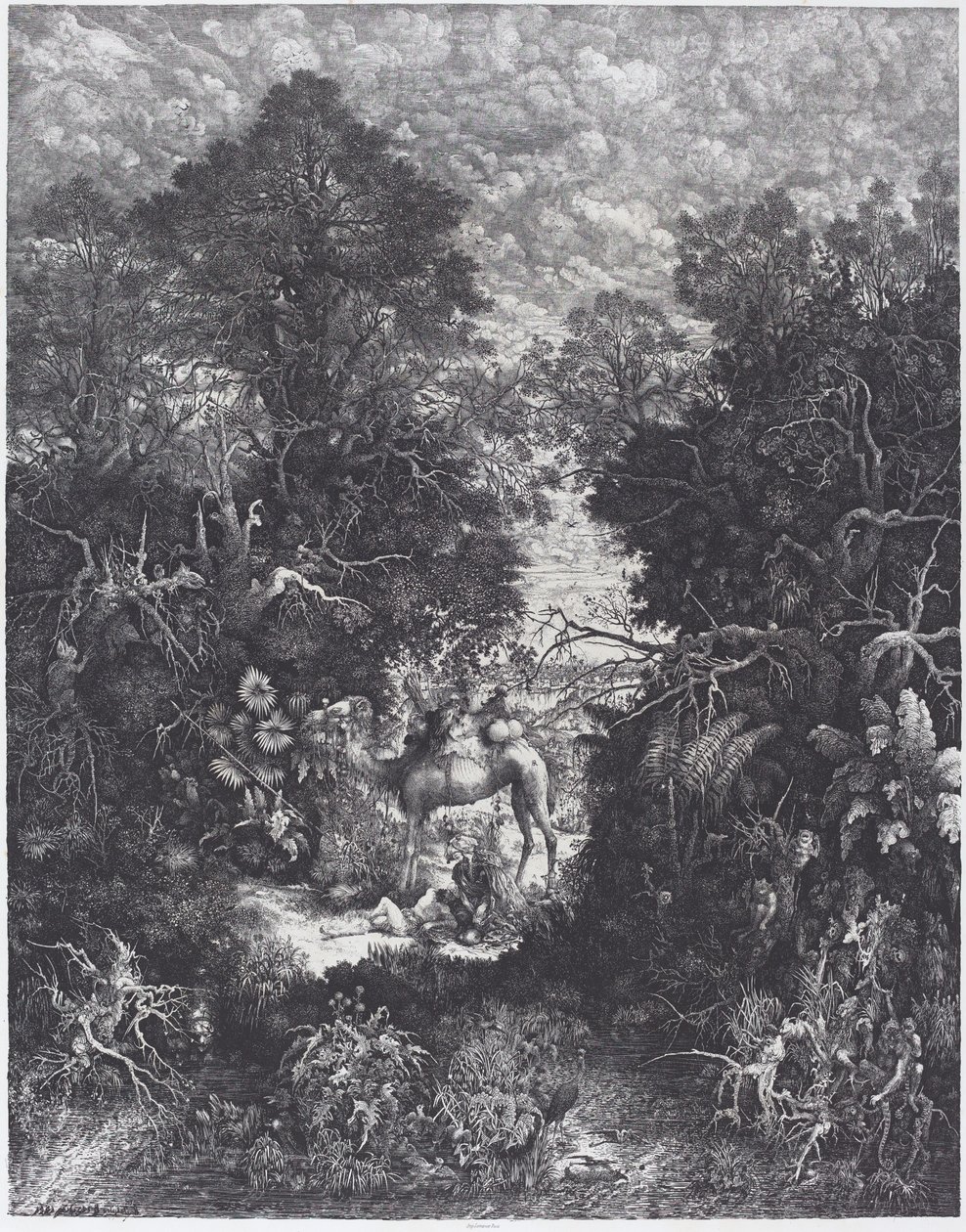 O Bom Samaritano de Rodolphe Bresdin