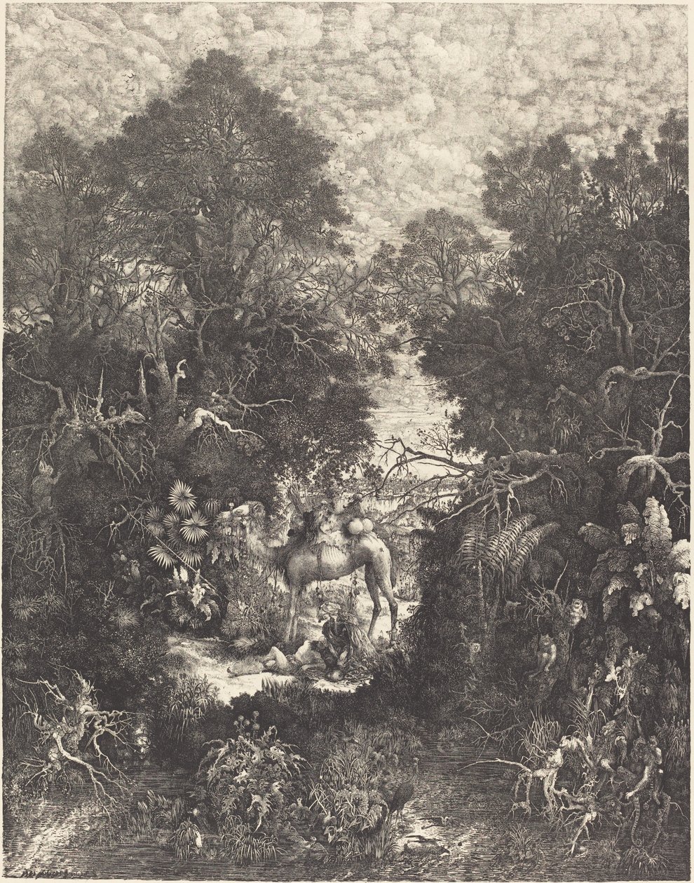 O Bom Samaritano de Rodolphe Bresdin