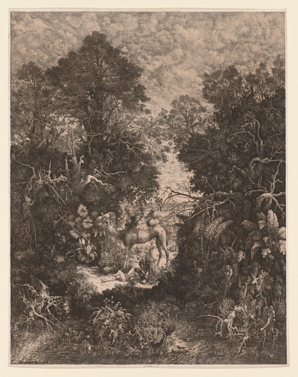 O Bom Samaritano de Rodolphe Bresdin