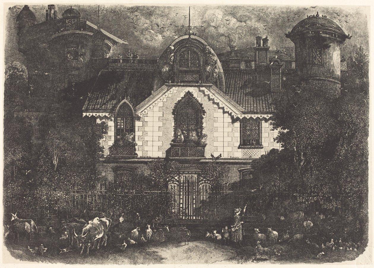 A casa assombrada de Rodolphe Bresdin