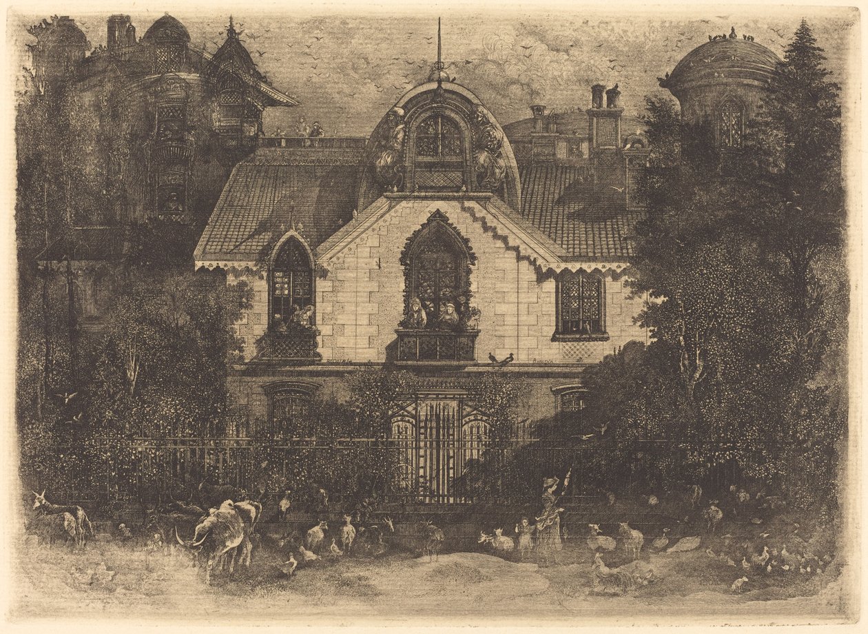 A casa assombrada de Rodolphe Bresdin