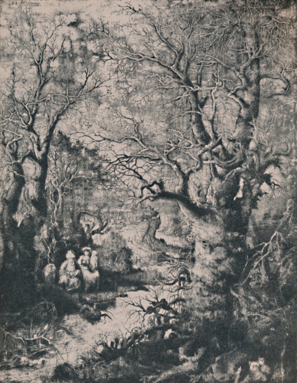 A Sagrada Família, 1855, 1946 de Rodolphe Bresdin