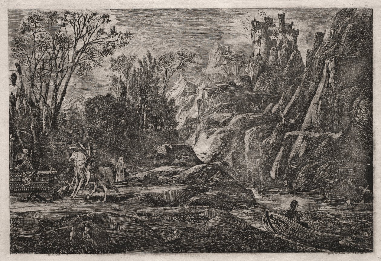 O Cavaleiro e a Morte de Rodolphe Bresdin