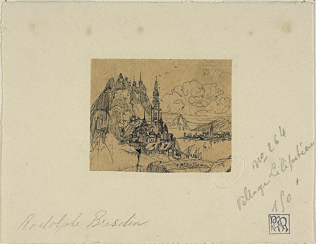 A aldeia liliputiana de Rodolphe Bresdin