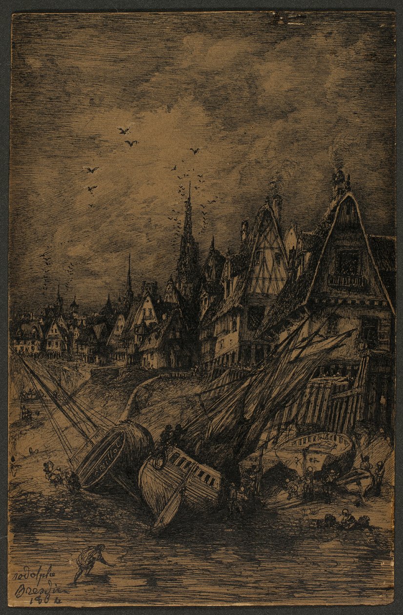 Navios Lavados de Rodolphe Bresdin