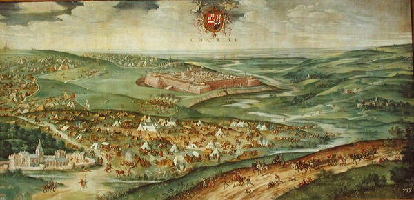 Chatelet (guerra contra a França 1556-1568) de Rodrigo of Holland