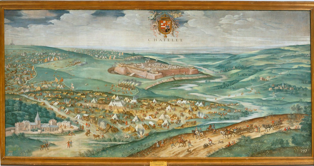 A rendição da fortaleza de Chatelet. 10014228 ... de Rodrigo de Holanda