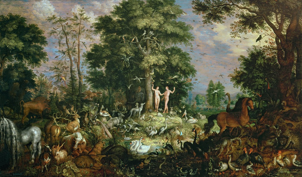 Jardim do Eden de Roelandt Jacobsz. Savery