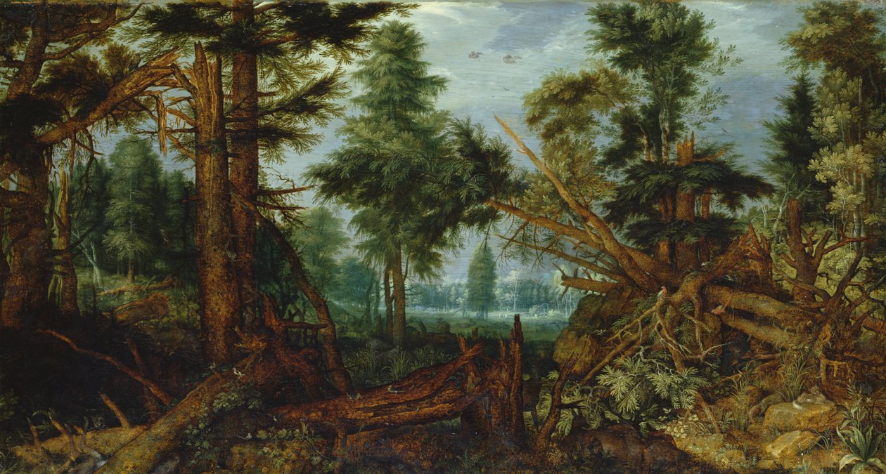 Madeiras após a tempestade de Roelandt Jacobsz. Savery