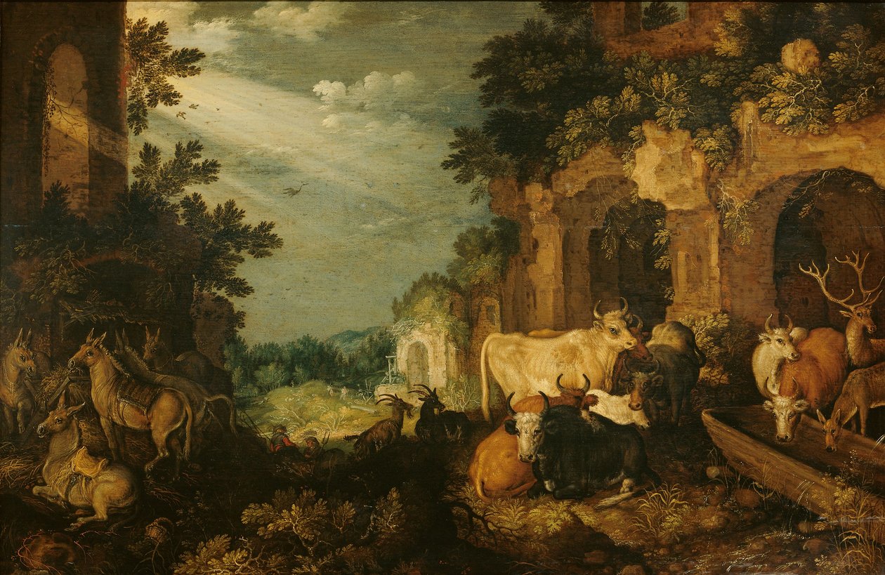 Paisagem com ruínas de Roelandt Jacobsz. Savery