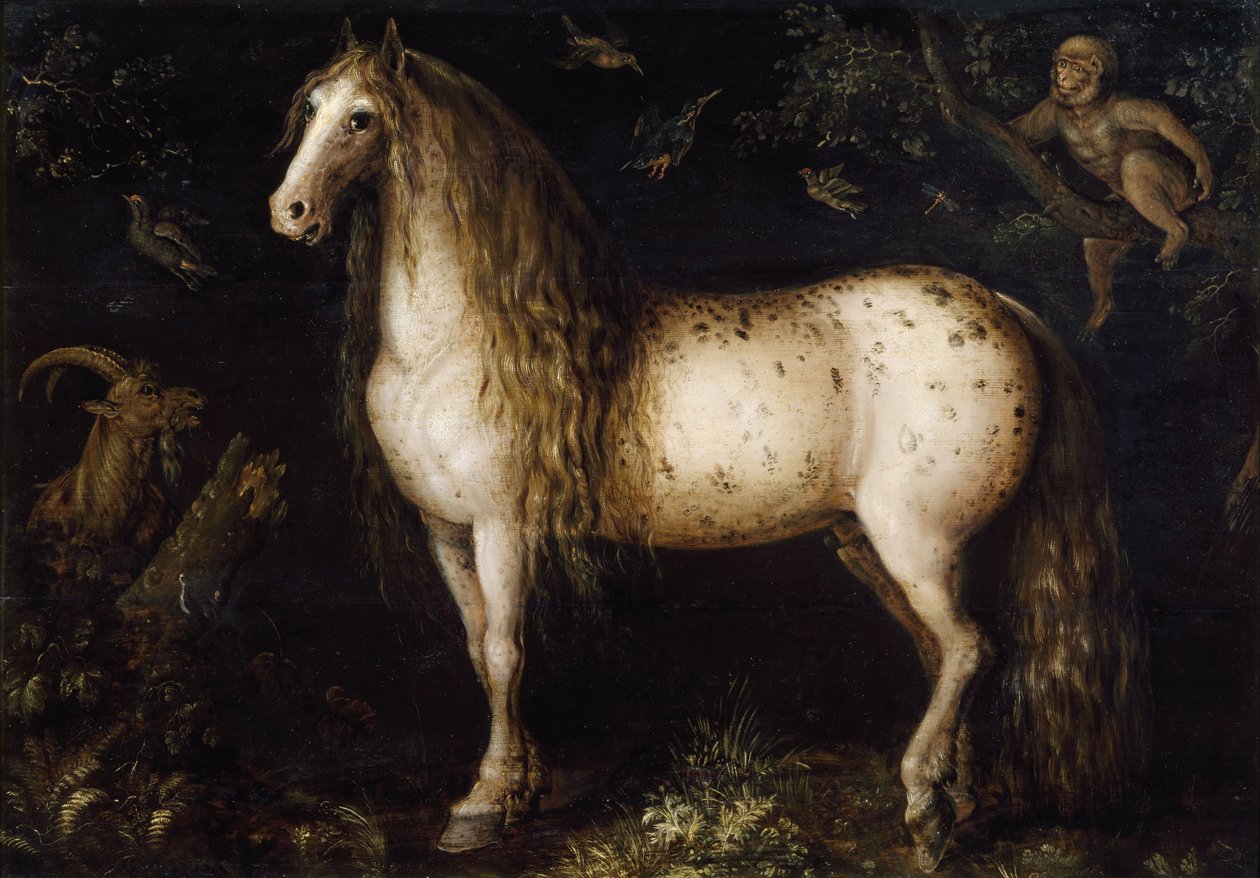 O dapple cinza, c. 1625-1630 de Roelant Savery