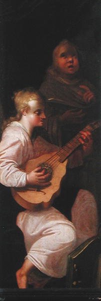 Jogador de alaúde, 1609 de Roelof van Zyll
