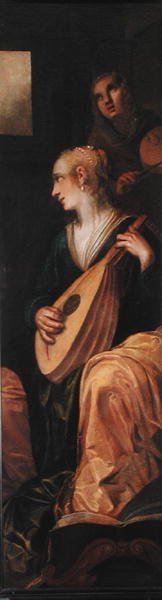 Jogador de alaúde, 1609 de Roelof van Zyll