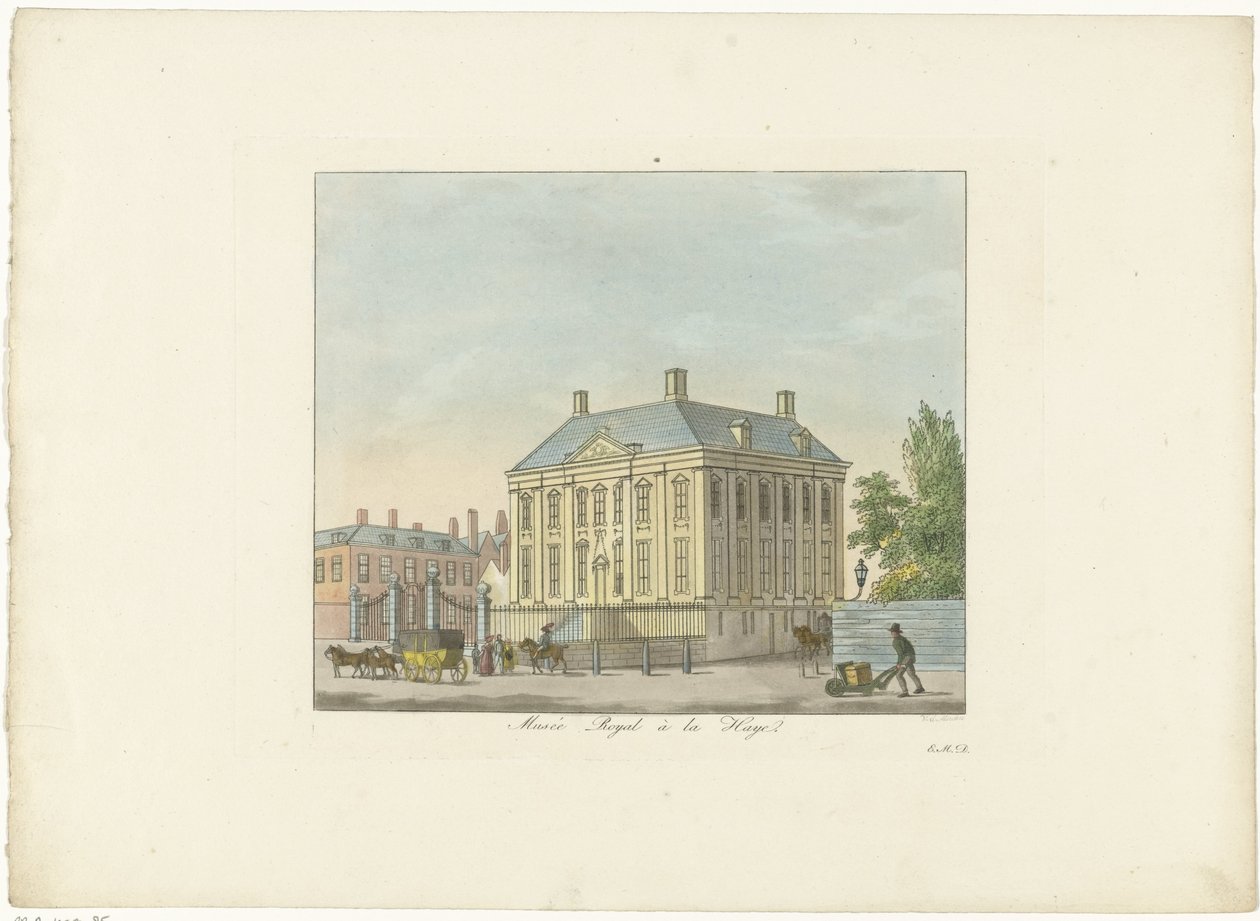 Mauritshuis te Den Haag
Museu Real em Haia (título sobre o objecto) de Roelof van der Meulen