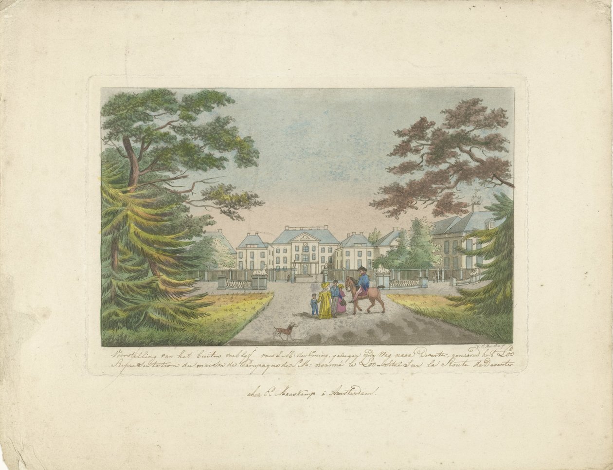 Palácio Het Loo em Apeldoorn de Roelof van der Meulen