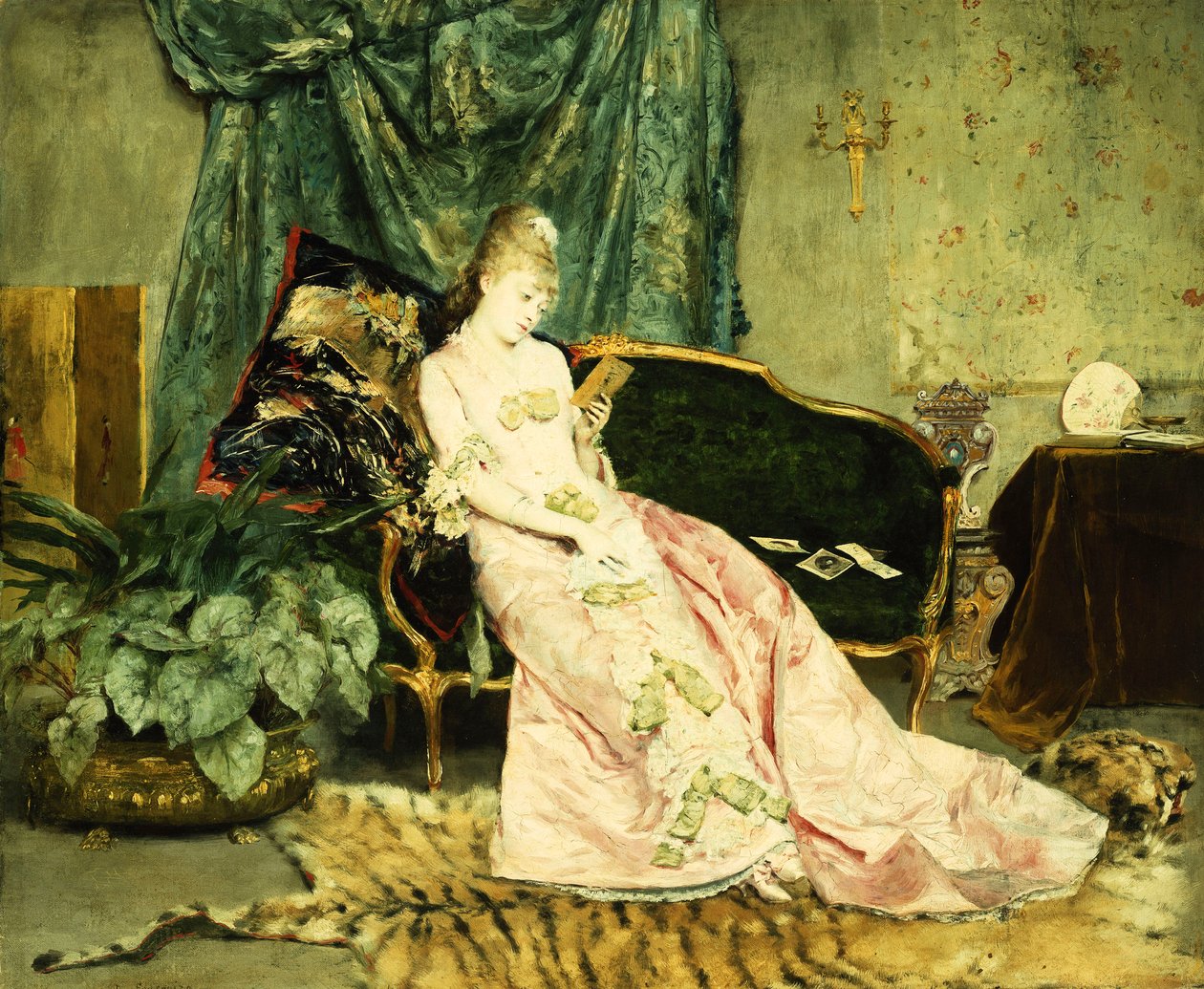 Uma Senhora Elegante de Rogelio Egusquiza