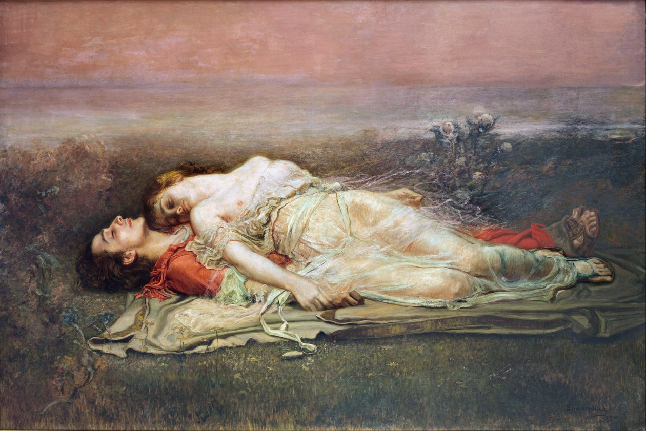 Tristan et Iseut - Tristan e Iseult de Egusquiza y Barrena, Rogelio de de Rogelio Egusquiza