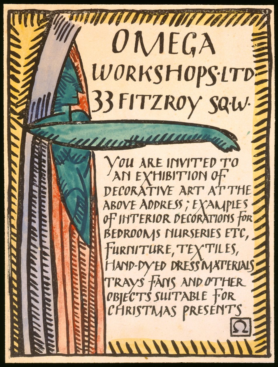 Convite para o Workshop Omega de Roger Eliot Fry