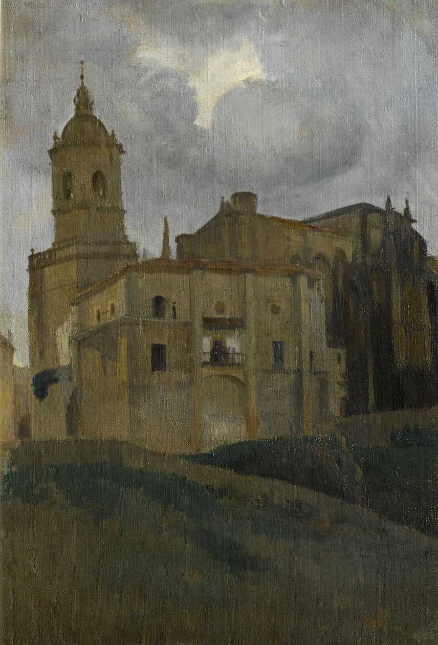Cidade italiana do monte, 1908-1910 de Roger Eliot Fry