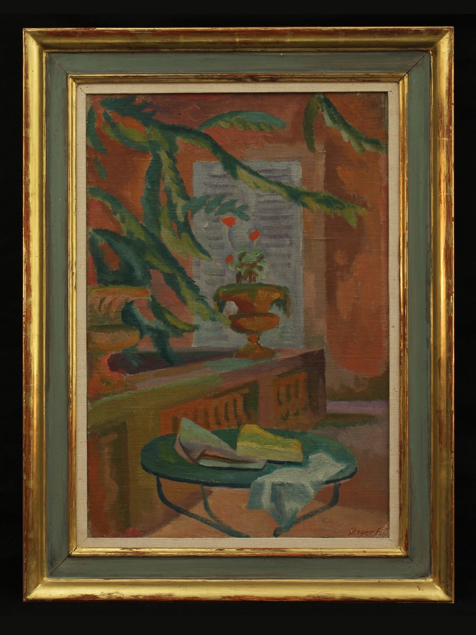 No terraço, c.1920s de Roger Eliot Fry