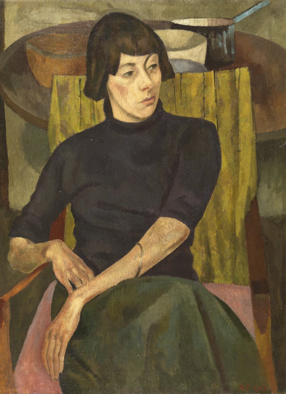 Retrato de Nina Hamnett, 1917 de Roger Eliot Fry
