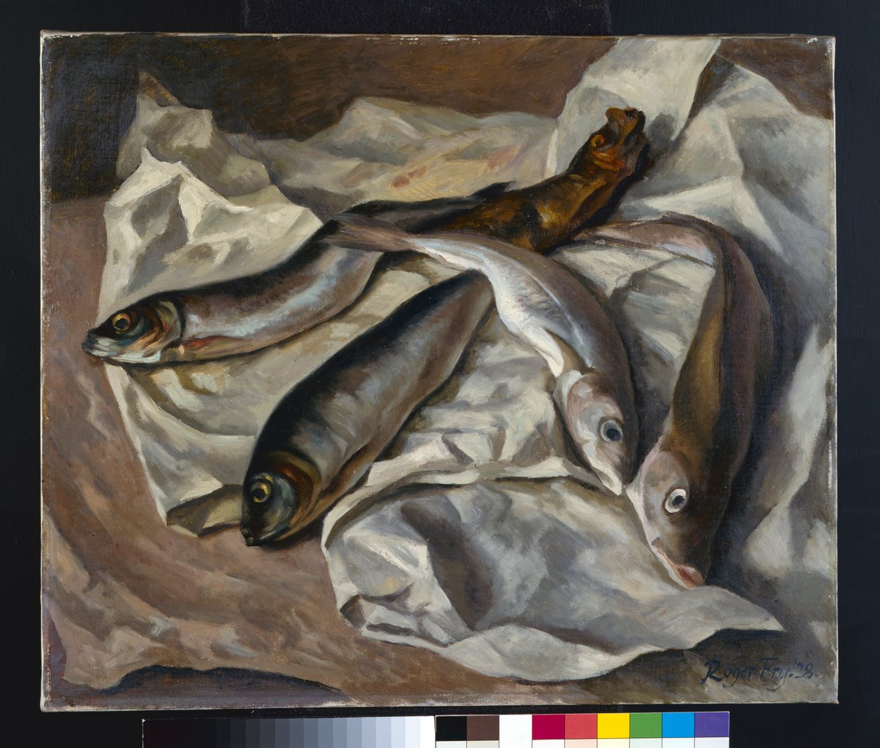 Ainda vida de peixe, 1928 de Roger Eliot Fry