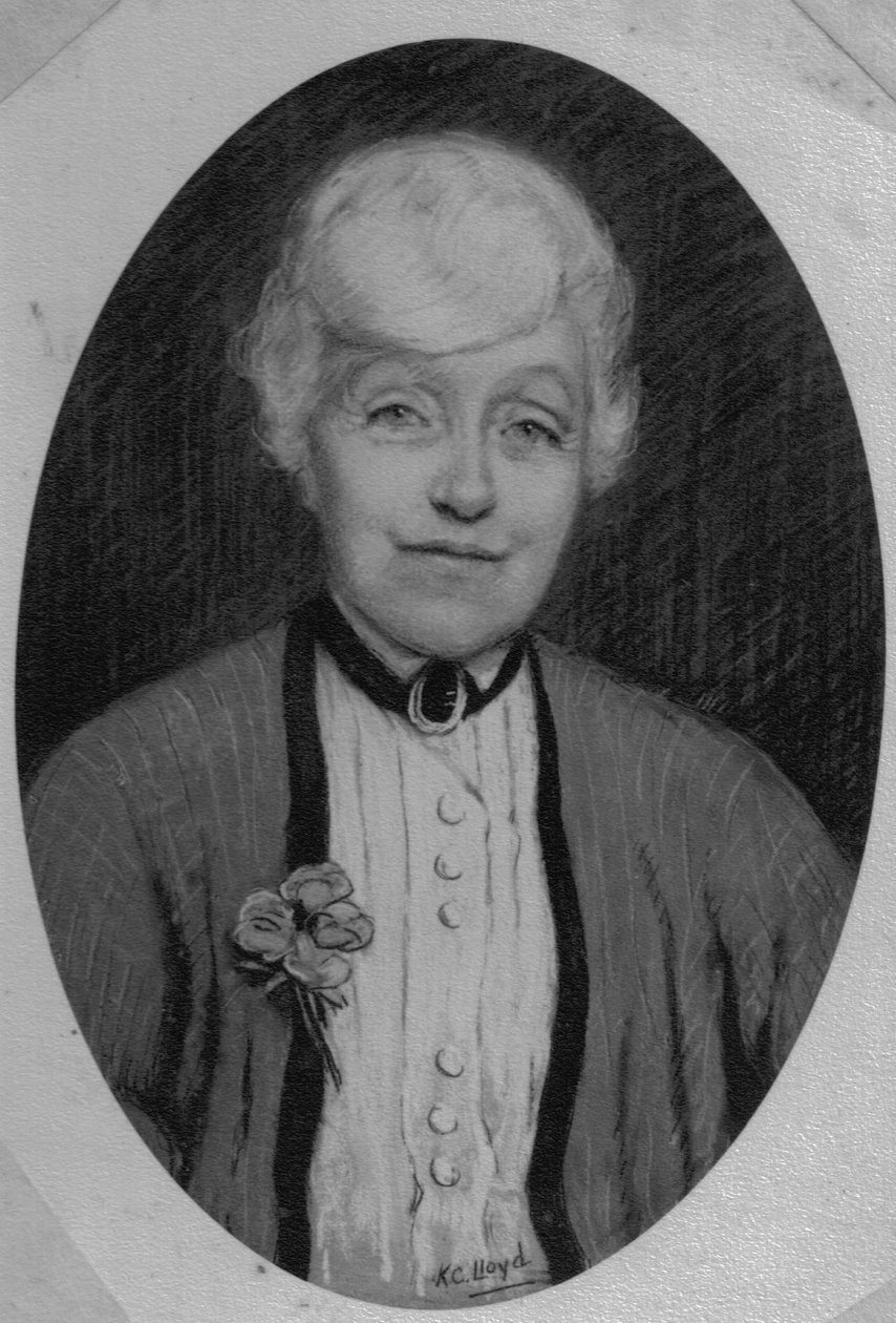 Evelyn Katrine Gwenfra Williams, esposa do terceiro duque de Wellington de Roger Griffith Lloyd