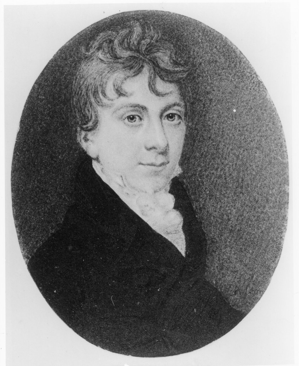 Miniatura de retrato de Thomas Love Peacock (1785-1866) c.1805 de Roger Jean