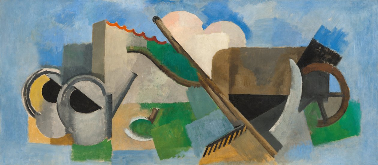 O Regador (Emblemas: O Jardim) de Roger de La Fresnaye