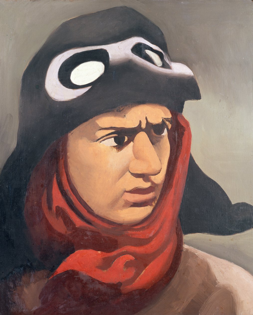 Retrato de Guynemer, 1921-23 de Roger de La Fresnaye