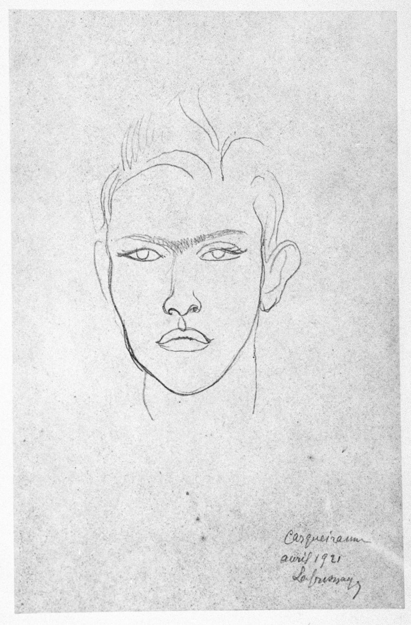 Raymond Radiguet (1903-23), 1921 de Roger de La Fresnaye