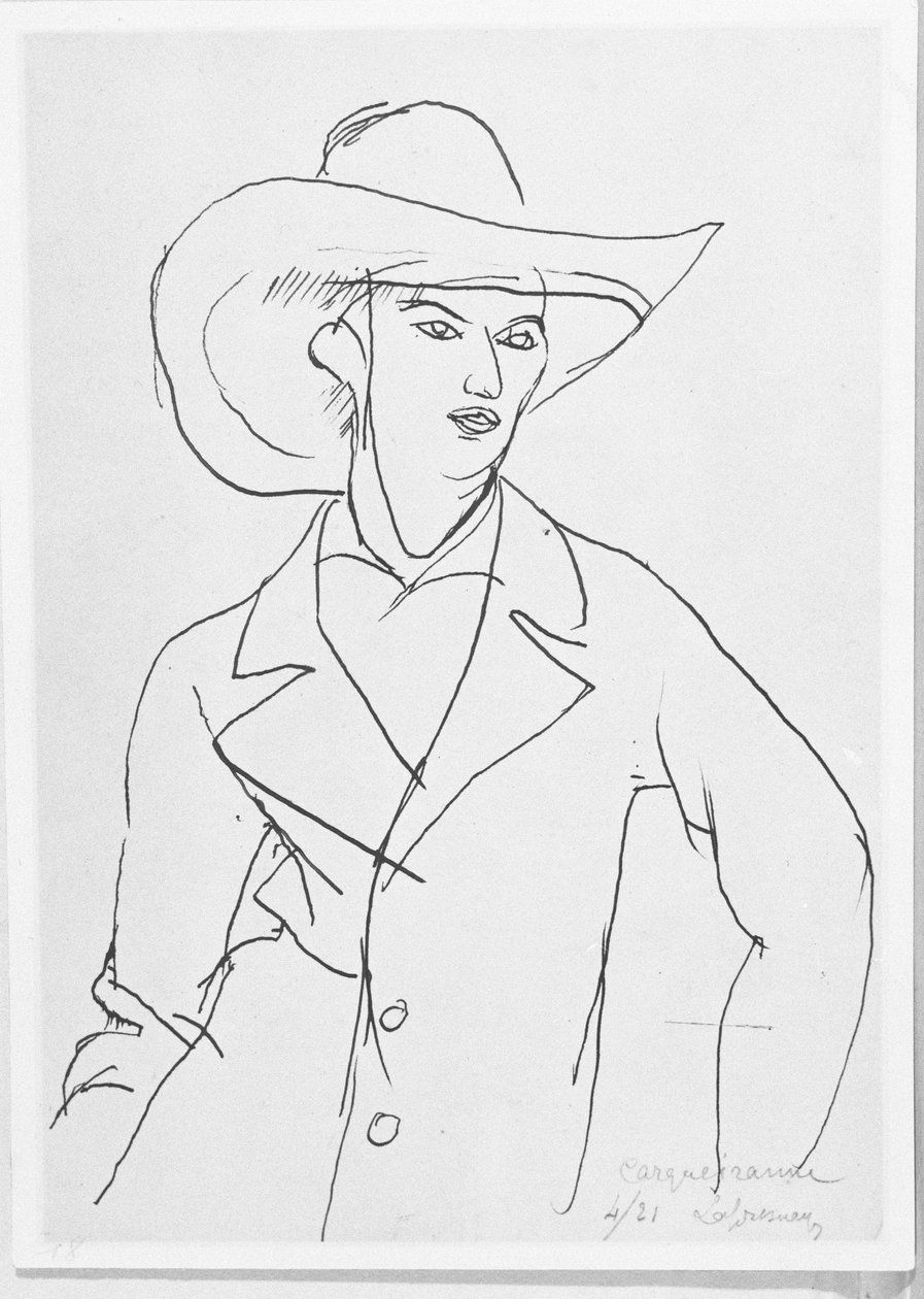 Raymond Radiguet (1903-23) 1921 de Roger de La Fresnaye