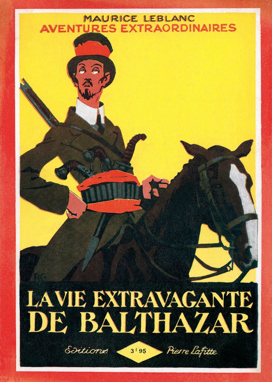 Capa do livro "La vie extravagante de Balthazar" (A vida extravagante de Baltazar) de Roger Broders