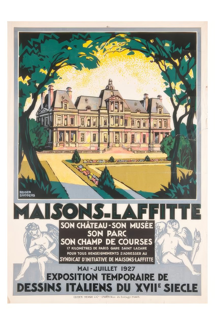 Maisons-Laffitte, exposição temporária de desenhos italianos do século XVII de Roger Broders